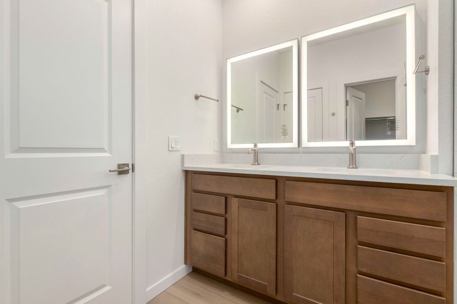 Furnished interior view inside a new home in Gateway Commons, Denver (Image 10). Furnished interior view inside a new home in Gateway Commons, Denver (Image 10).