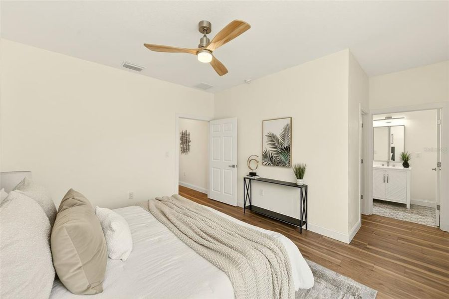 Furnished interior view inside a new home in , St. Petersburg (Image 17).