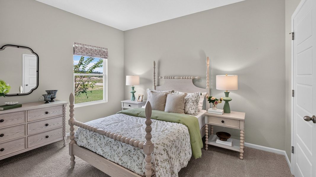Furnished interior view inside a new home in Copes Landing, Jacksonville (Image 22).