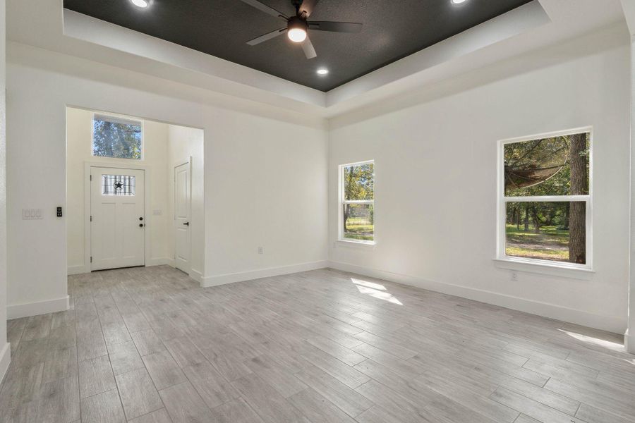 Spacious, unfurnished interior of a new home in , Willis (Image 17). Spacious, unfurnished interior of a new home in , Willis (Image 17).