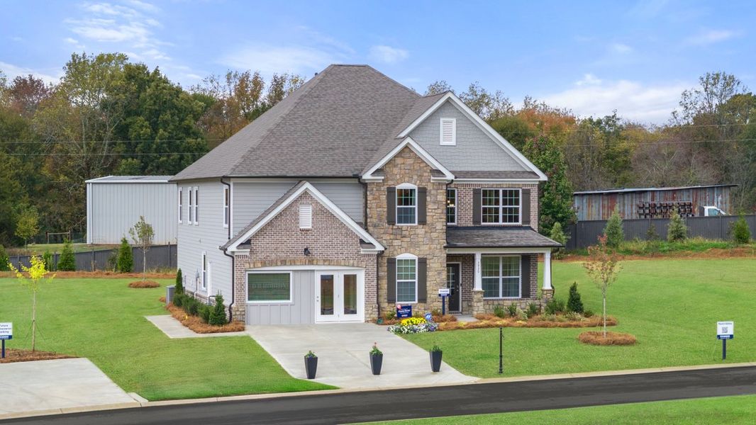 Image 70 representing the GRAYSON by D.R. Horton in Haven Abbey, Cumming, GA.