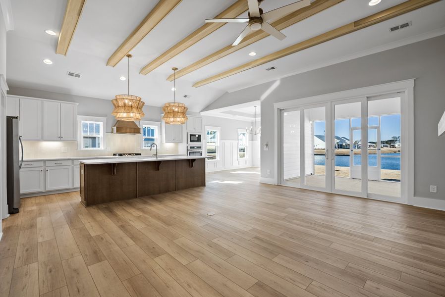 Representative unfurnished interior of a home built from the Beckett by Bill Clark Homes in Sidbury Landing, Wilmington (Image 69). Representative unfurnished interior of a home built from the Beckett by Bill Clark Homes in Sidbury Landing, Wilmington (Image 69).