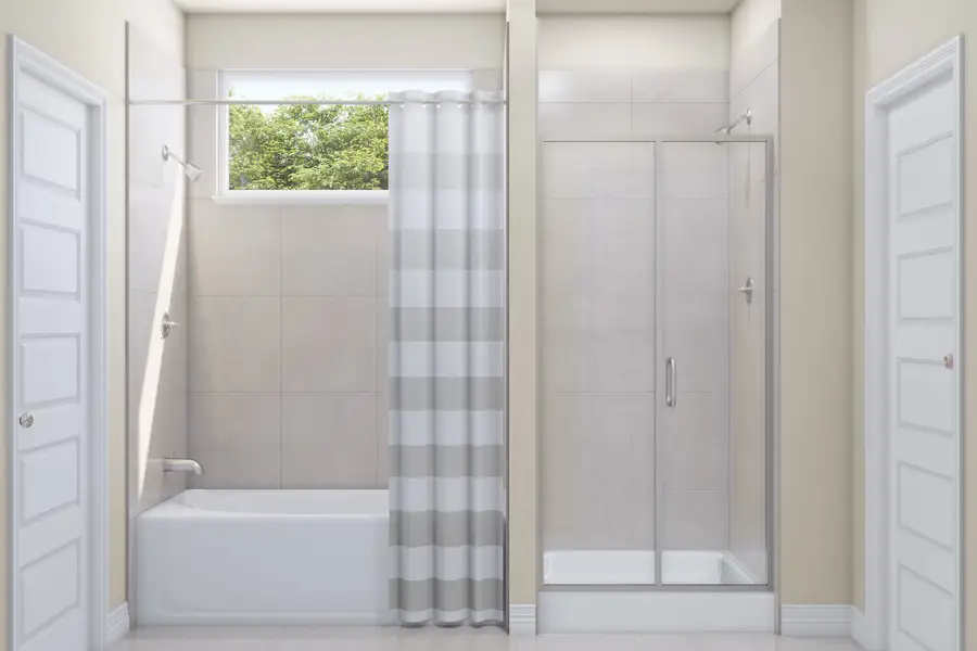 Furnished interior view inside a new home in Mason Woods, Cypress (Image 4).