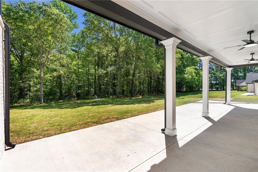 Exterior details and patio area of a home in , Covington (Image 29).