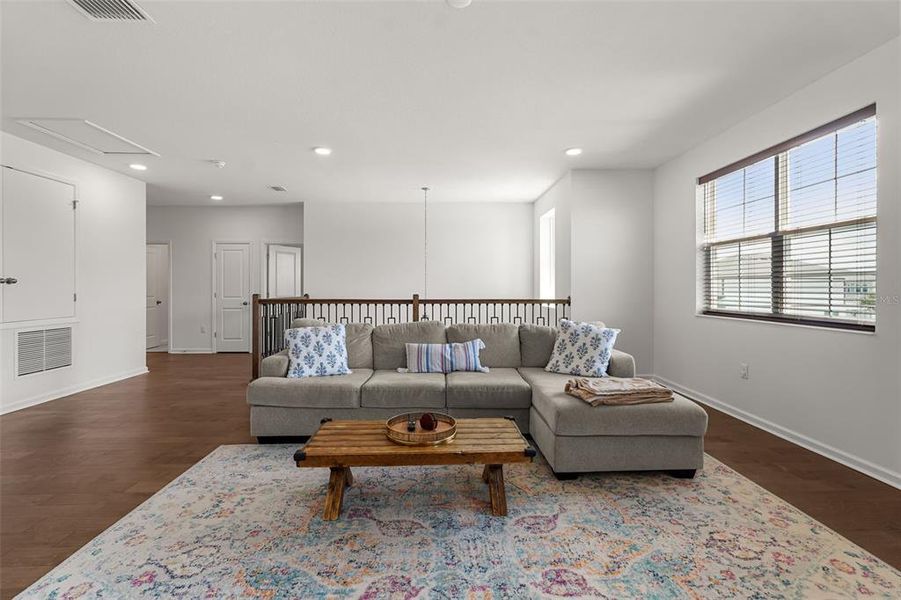 Furnished interior view inside a new home in Estates at Rivercrest, Sanford (Image 17).