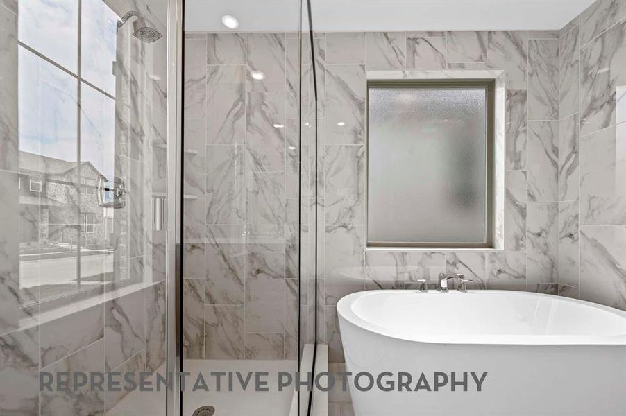 Furnished interior view inside a new home in Wellington, Haslet (Image 10).