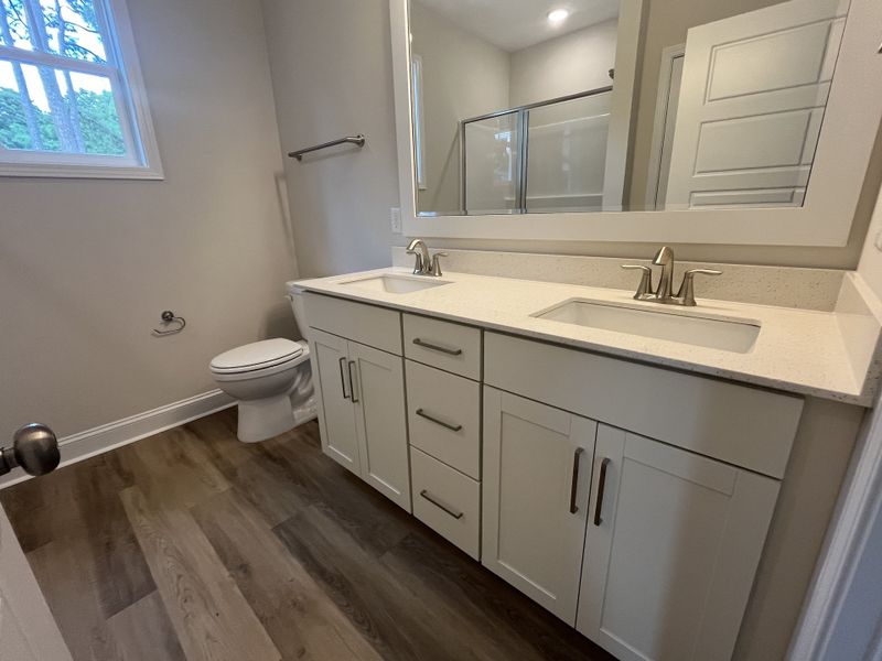 Furnished interior view inside a new home in Parkwood Estates, Leland (Image 7).