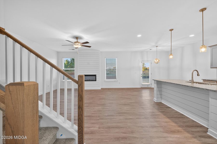 Spacious, unfurnished interior of a new home in Langston Place, Perry (Image 16).