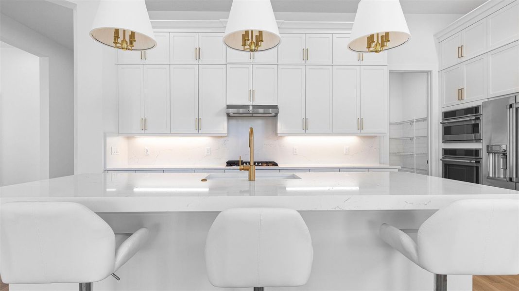 Furnished interior view inside a new home in Cove Royale, Stuart (Image 14).