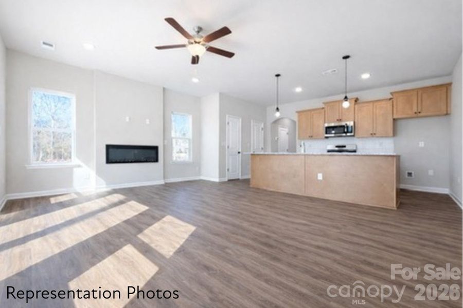 Spacious, unfurnished interior of a new home in , Charlotte (Image 7). Spacious, unfurnished interior of a new home in , Charlotte (Image 7).