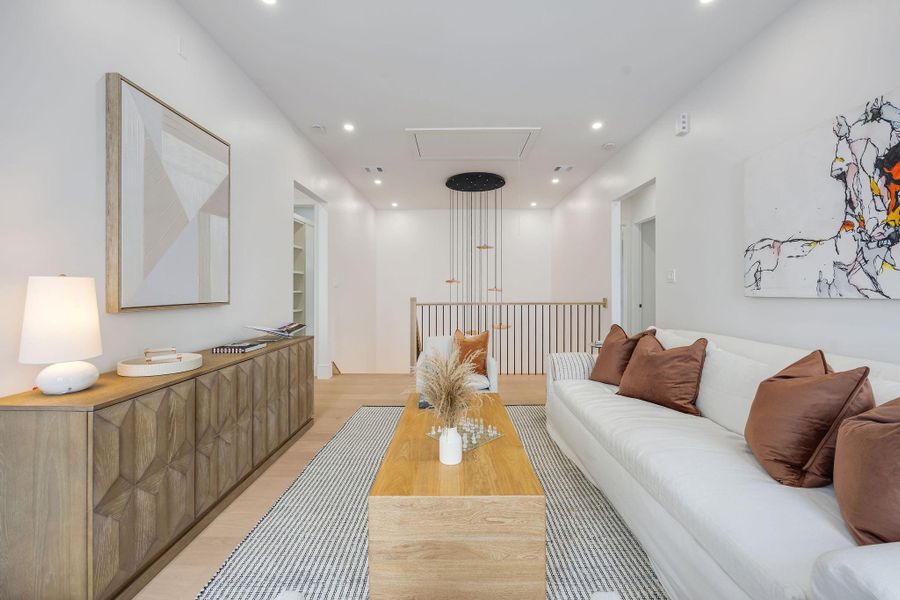 Furnished interior view inside a new home in , Houston (Image 33).