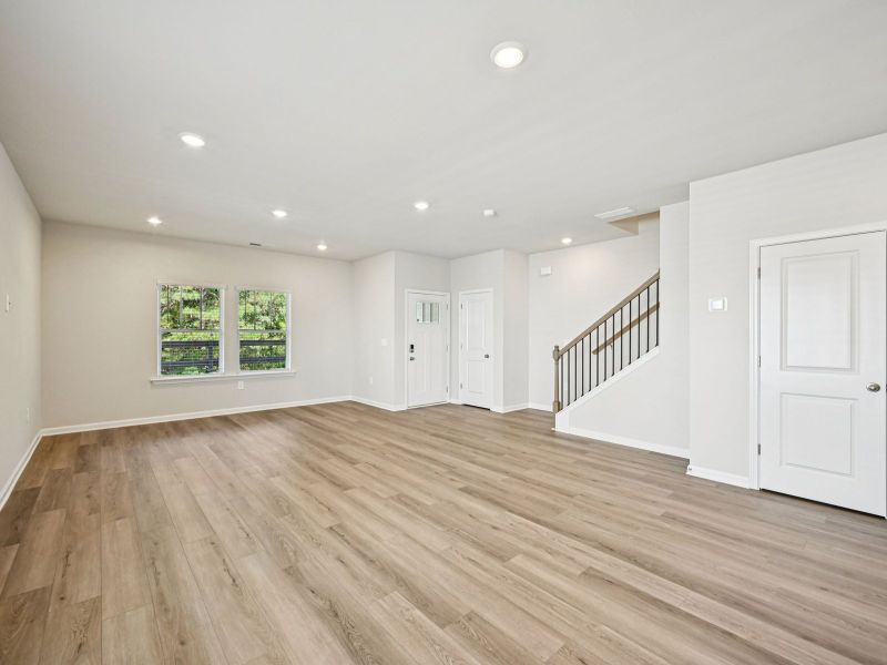 The Lancaster floorplan with the Elemental White interior package.