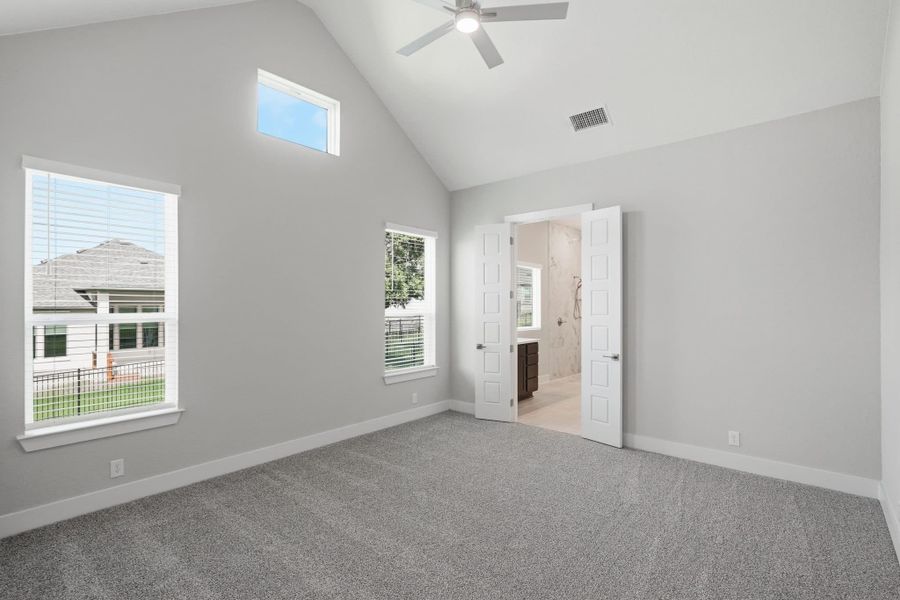 Representative unfurnished interior of a home built from the Cohen 60′ by Chesmar Homes in Esperanza – New Phase Now Selling, Boerne (Image 5).