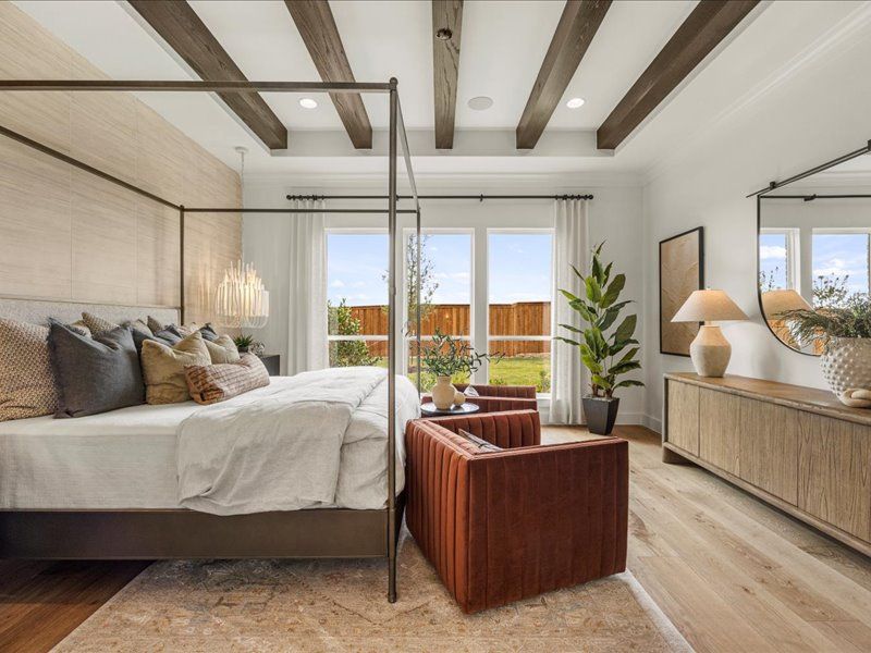 Furnished interior view inside a new home in Nelson Lake Estates, Rockwall (Image 20).