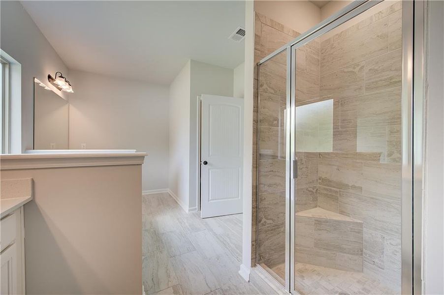 Furnished interior view inside a new home in Traditions at Crystal Lake, Hampton (Image 4). Furnished interior view inside a new home in Traditions at Crystal Lake, Hampton (Image 4).