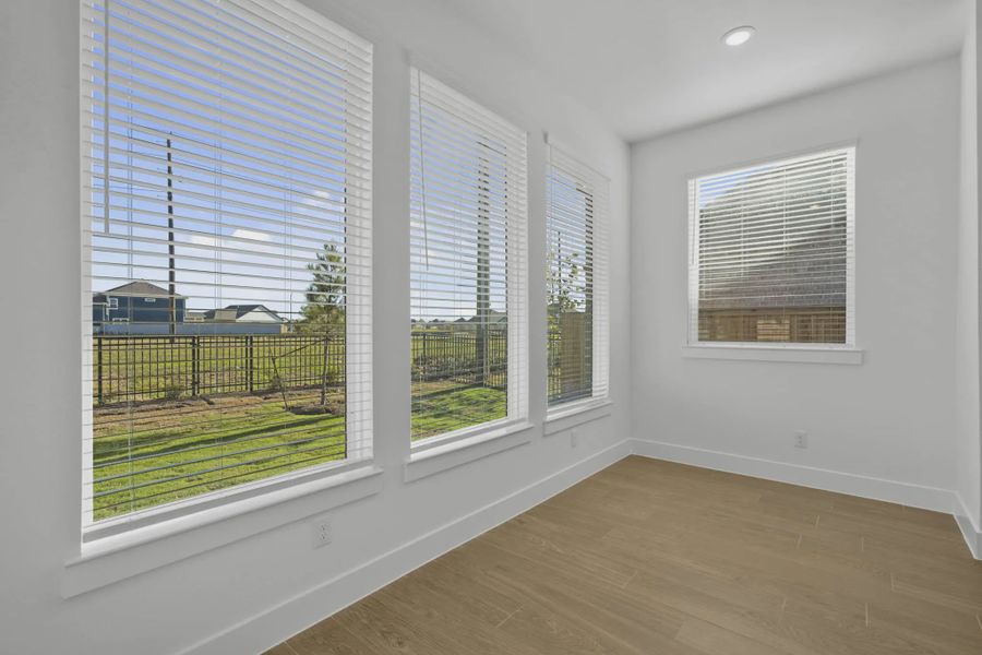Representative unfurnished interior of a home built from the Rivercrest by Chesmar Homes in Fulshear Lakes, Fulshear (Image 28).