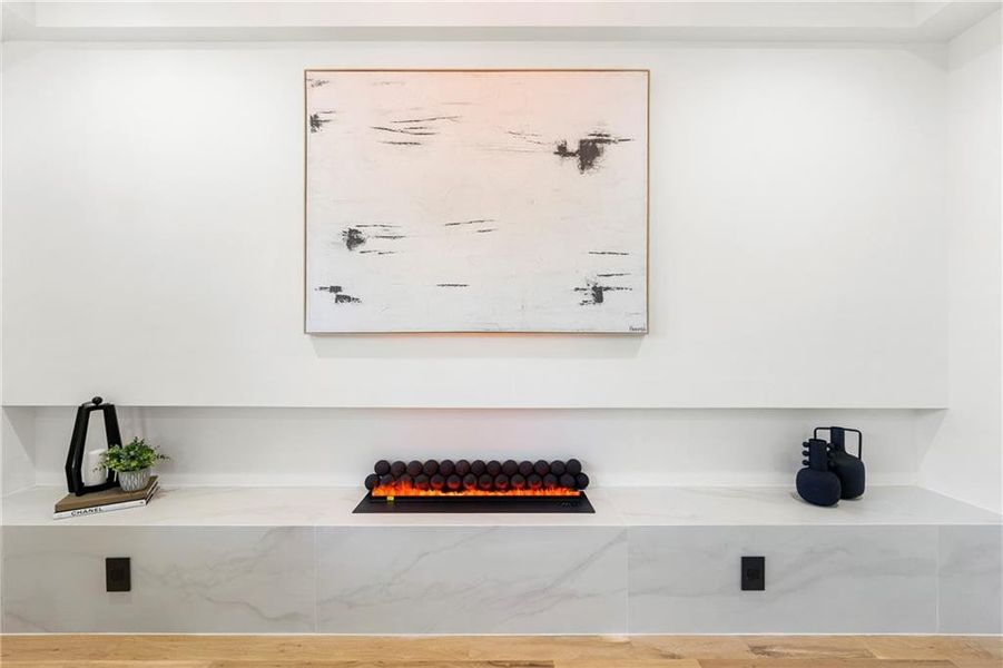 Close-up of interior finishes inside a home in , Atlanta (Image 18).