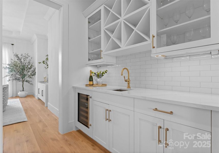 Furnished interior view inside a new home in , Weddington (Image 13).