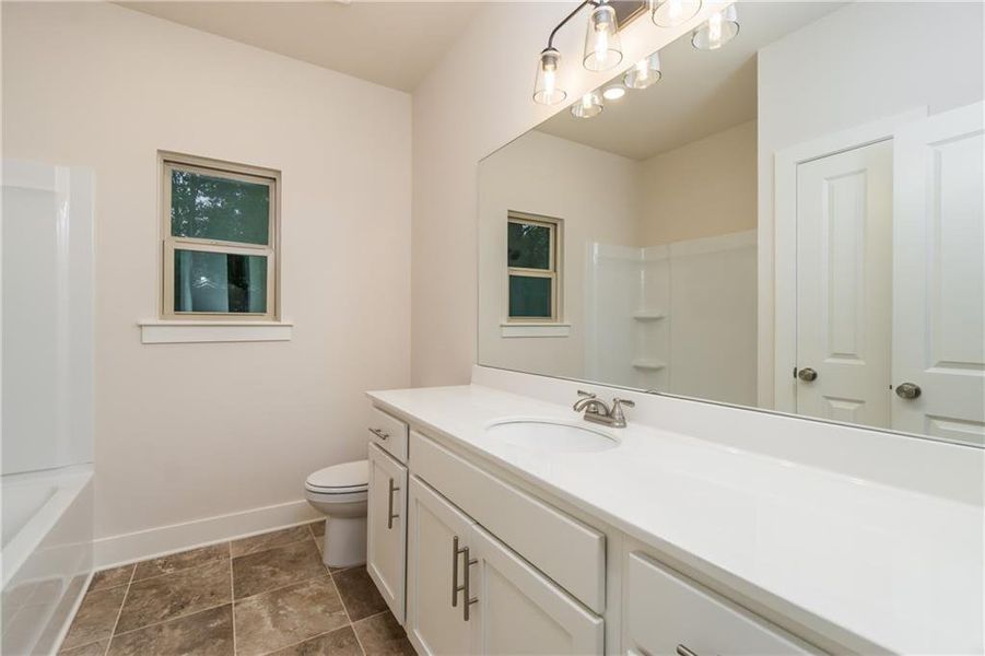 Furnished interior view inside a new home in , Snellville (Image 9).