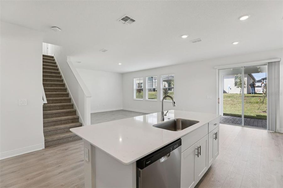 Furnished interior view inside a new home in Cyrene at Minneola, Minneola (Image 13).