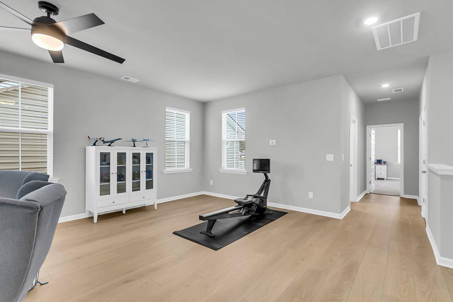 Furnished interior view inside a new home in , Summerville (Image 38).