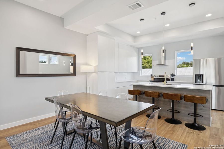 Furnished interior view inside a new home in , San Antonio (Image 25).