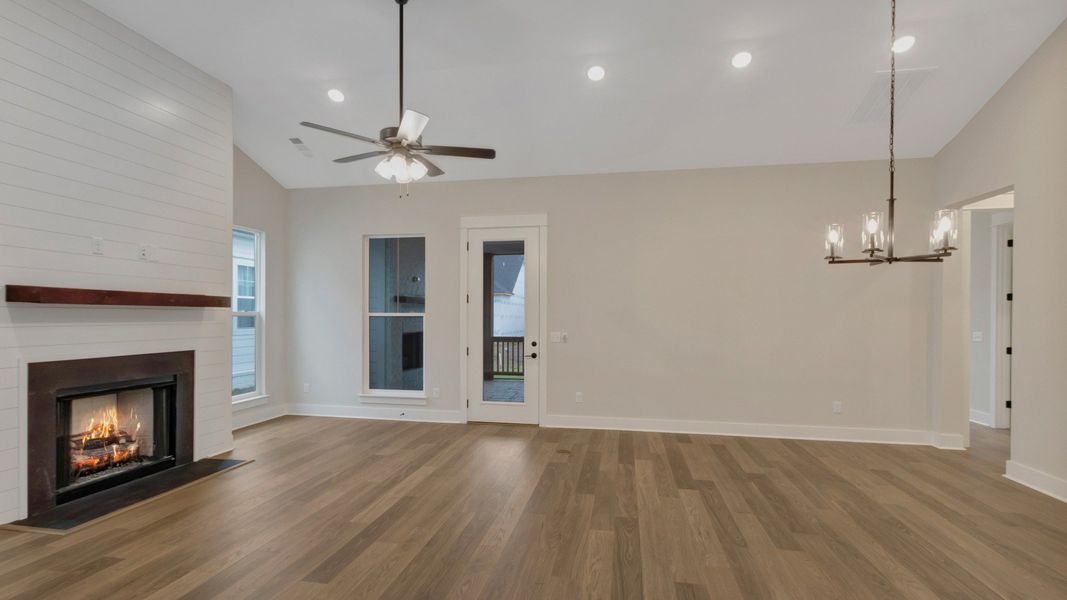 Furnished interior view inside a new home in Shelton Square, Murfreesboro (Image 16).