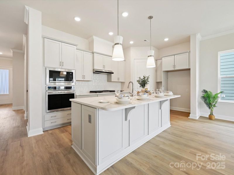 Furnished interior view inside a new home in Encore at Streamside - Classic Series, Waxhaw (Image 7).
