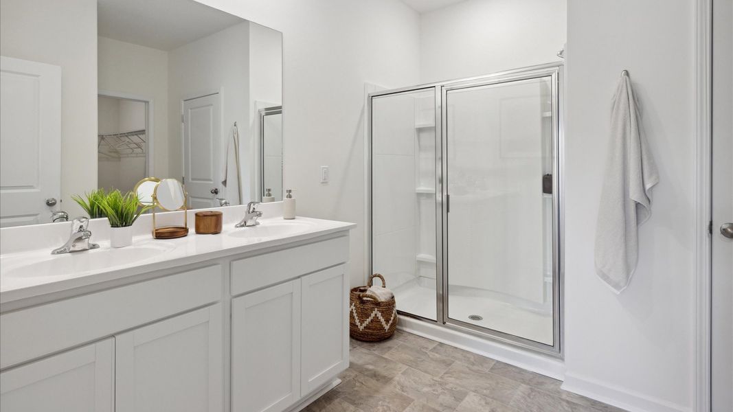 Furnished interior view inside a new home in Price's Point, Knoxville (Image 13).