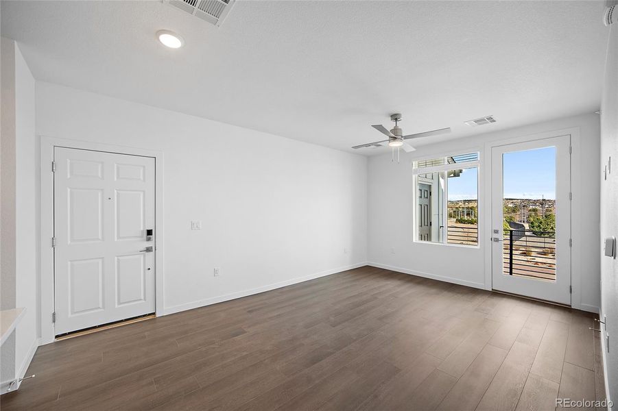 Spacious, unfurnished interior of a new home in The Residences at Victory Ridge, Denver (Image 17).
