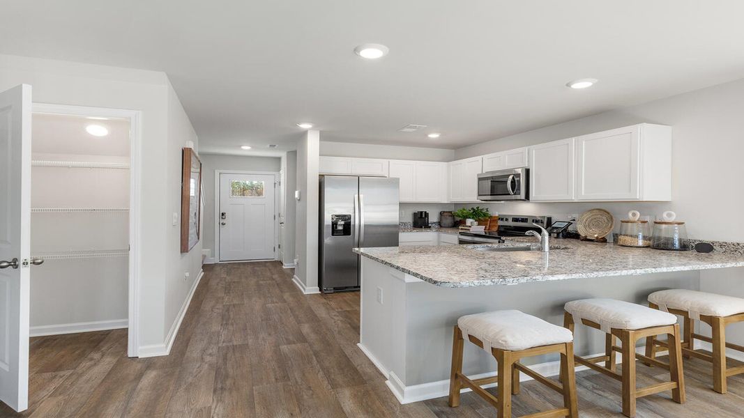 Furnished interior view inside a new home in McKenzie Gardens, Brunswick (Image 7).