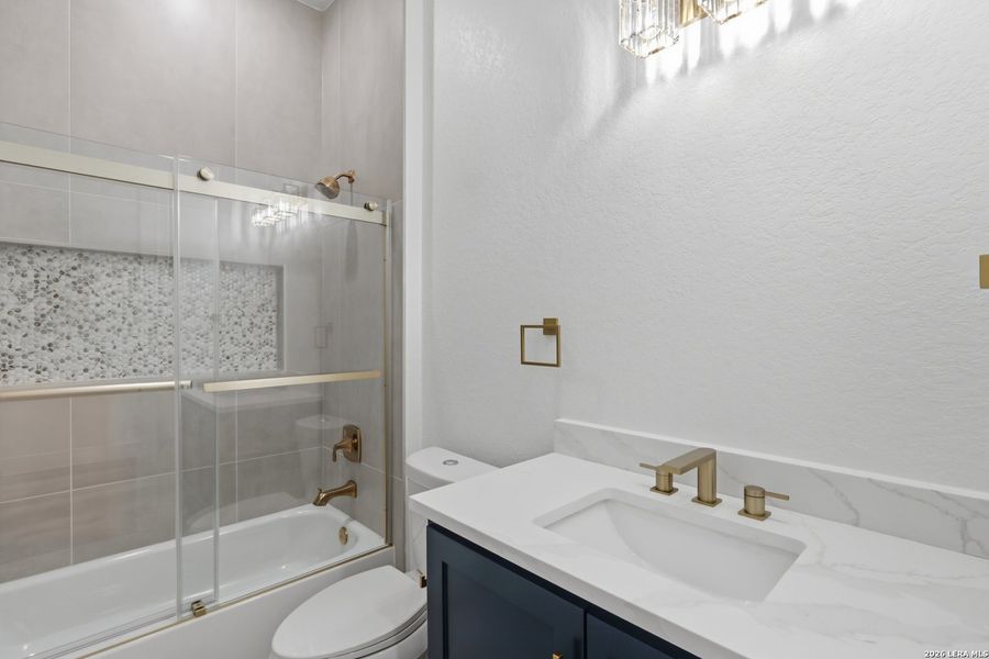 Furnished interior view inside a new home in , San Antonio (Image 6).