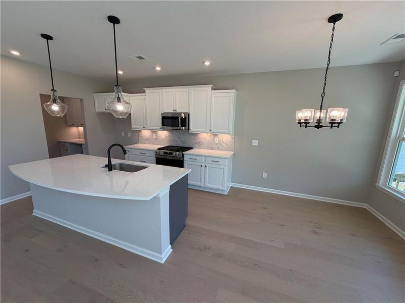 Furnished interior view inside a new home in Twin Lakes, Hoschton (Image 3). Furnished interior view inside a new home in Twin Lakes, Hoschton (Image 3).