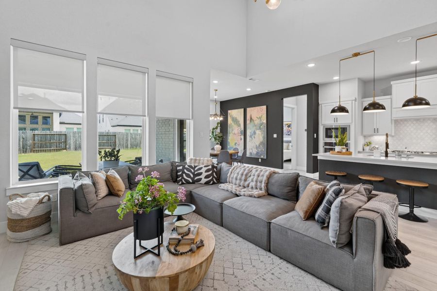 Furnished interior view inside a new home in Lakes at Creekside 50′, Tomball (Image 20). Furnished interior view inside a new home in Lakes at Creekside 50′, Tomball (Image 20).