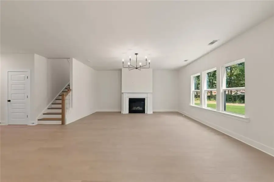 Spacious, unfurnished interior of a new home in , Flowery Branch (Image 25).