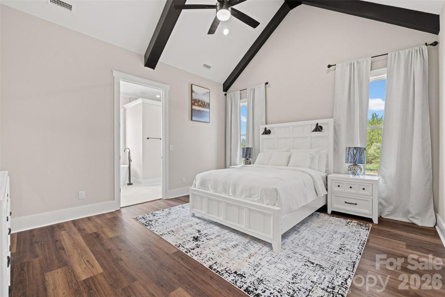 Furnished interior view inside a new home in , Clover (Image 7). Furnished interior view inside a new home in , Clover (Image 7).