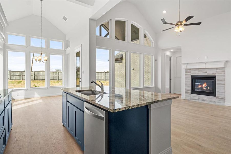 Furnished interior view inside a new home in , Venus (Image 6). Furnished interior view inside a new home in , Venus (Image 6).