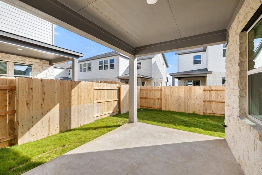 Exterior details and patio area of a home in , Georgetown (Image 22).