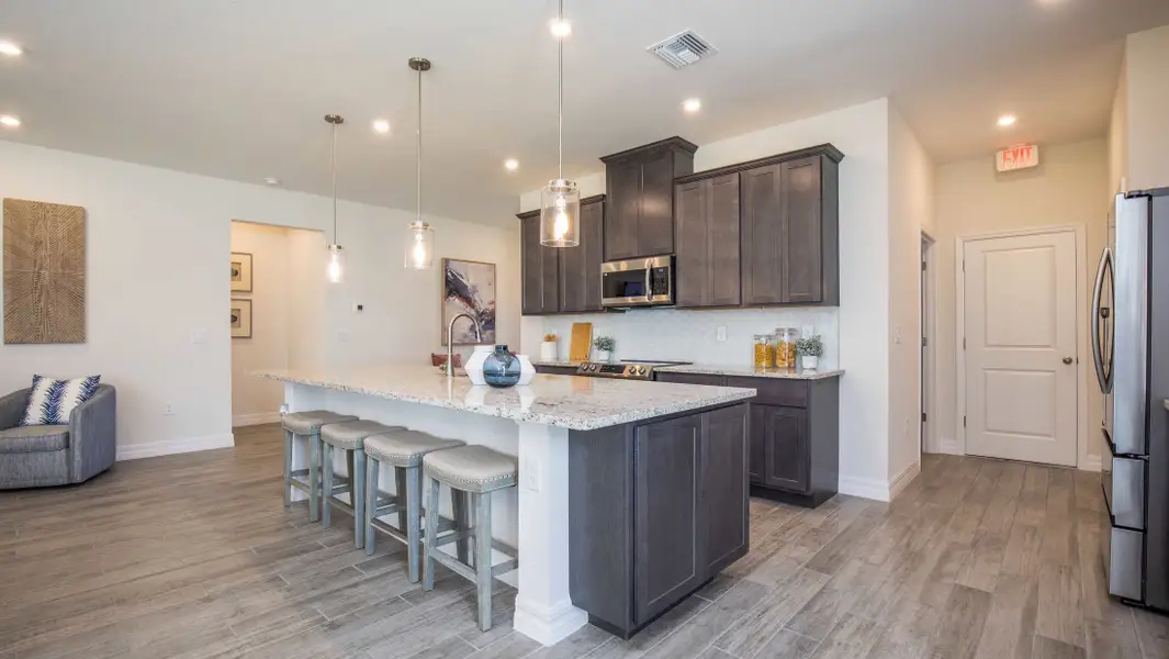 Furnished interior view inside a new home in Winding River, St. Marys (Image 3).