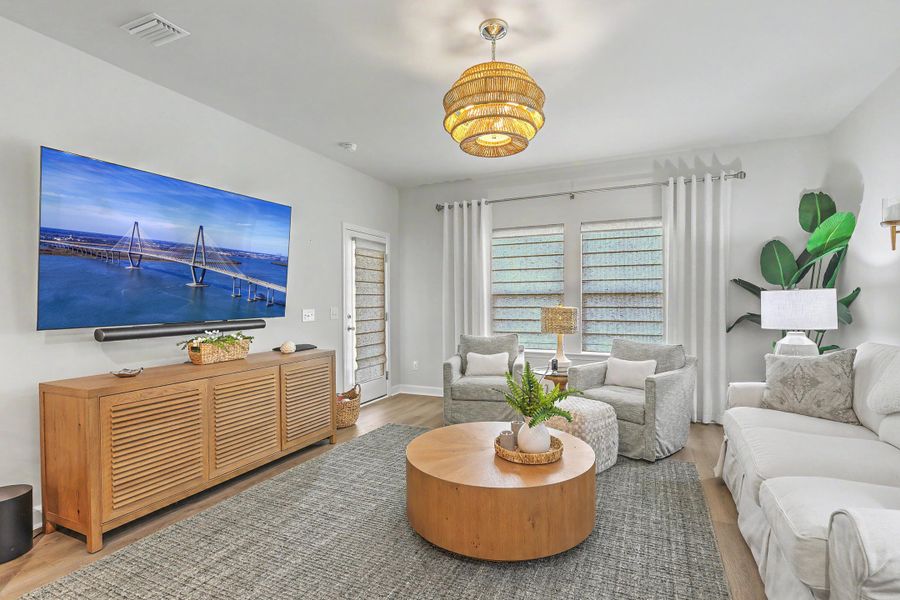 Furnished interior view inside a new home in Hammock Walk at Nexton, Summerville (Image 13).
