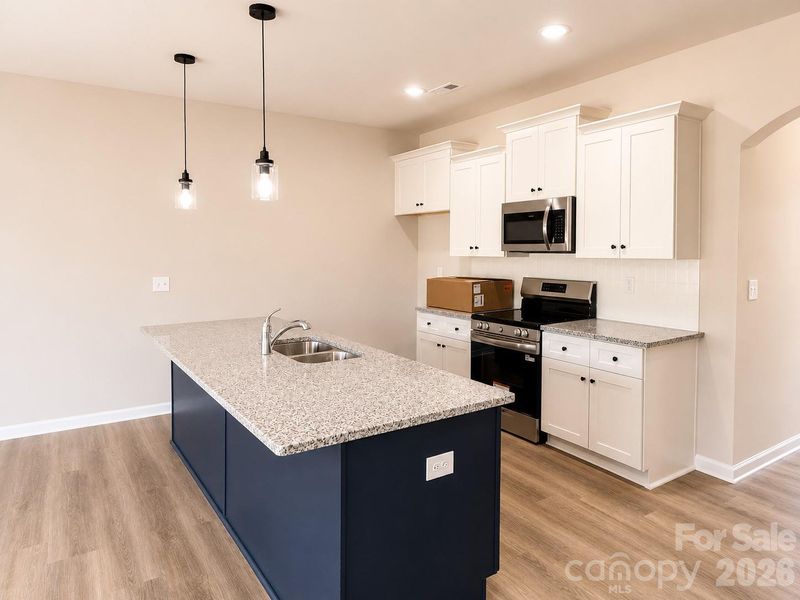 Furnished interior view inside a new home in , Charlotte (Image 5).