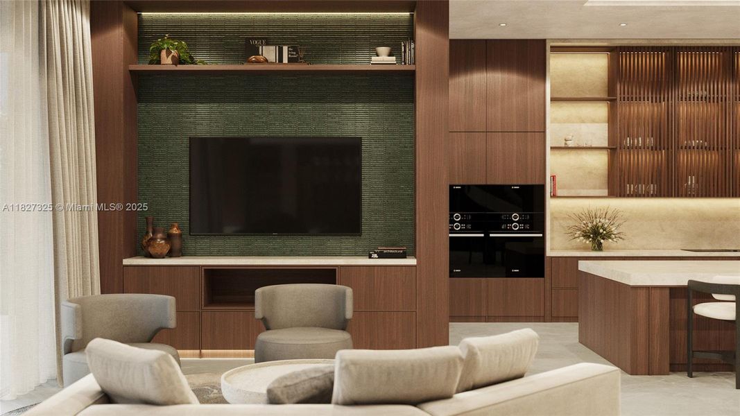 Furnished interior view inside a new home in , Southwest Ranches (Image 16).