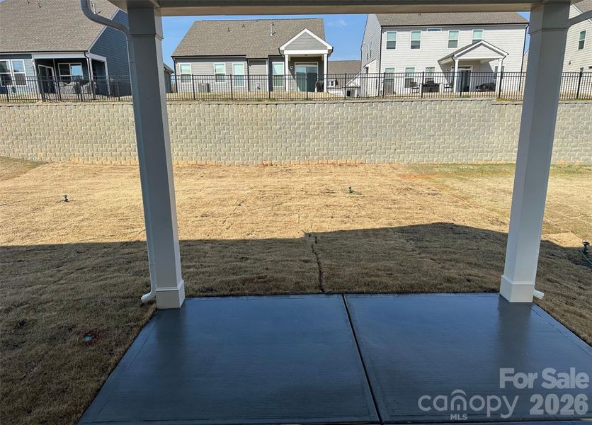 Exterior details and patio area of a home in The Meadows at Laurelbrook, Sherrills Ford (Image 2).