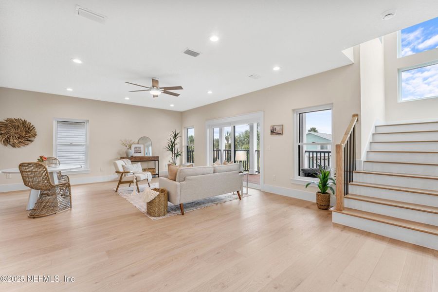 Furnished interior view inside a new home in , St. Augustine (Image 9). Furnished interior view inside a new home in , St. Augustine (Image 9).