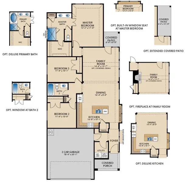 Corrigan Floor Plan Extended Master Standard Corrigan Floor Plan Extended Master Standard