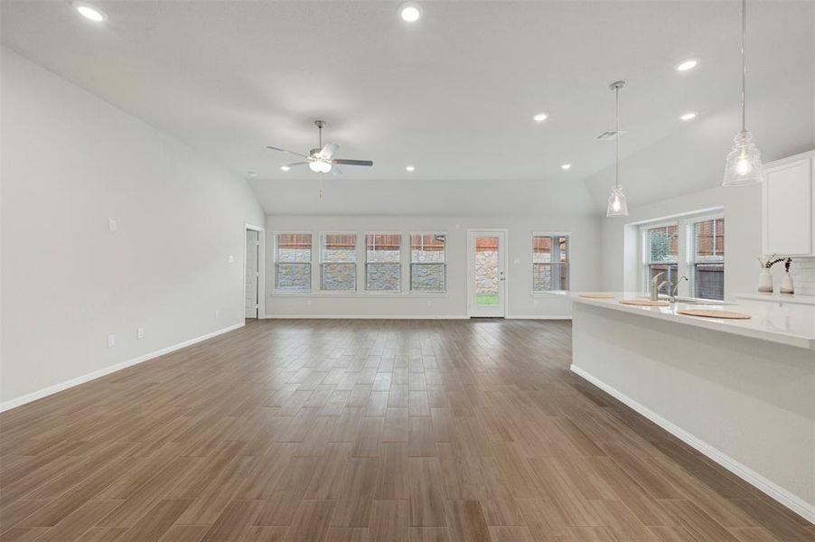 Spacious, unfurnished interior of a new home in Woodstone, Providence Village (Image 17).
