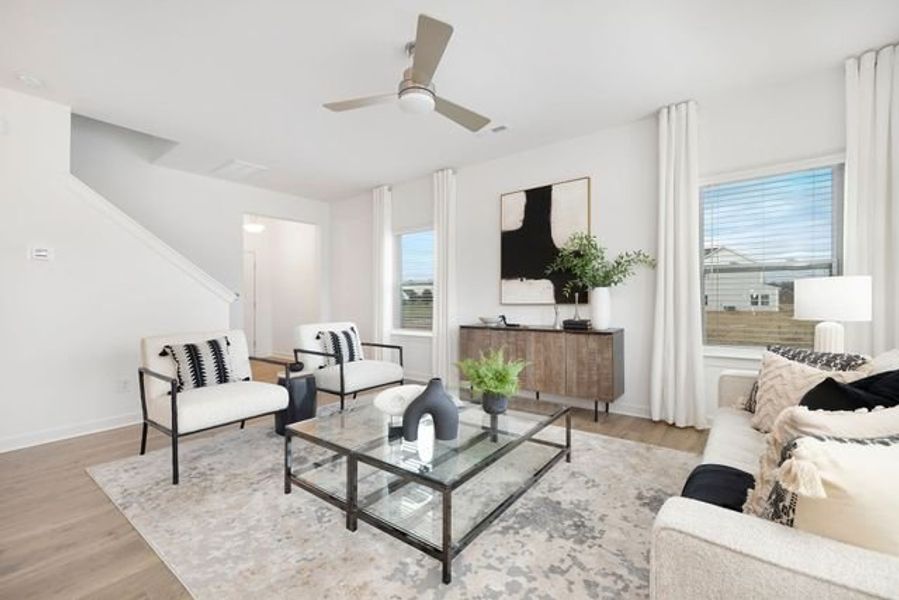 Representative furnished interior of a home built from the TA1800 by True Homes in Streamside, Red Cross (Image 9). Representative furnished interior of a home built from the TA1800 by True Homes in Streamside, Red Cross (Image 9).