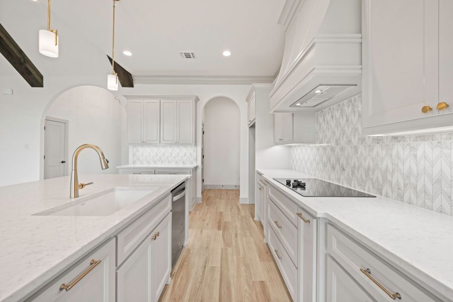 Furnished interior view inside a new home in Vintage Oaks, Weatherford (Image 14).