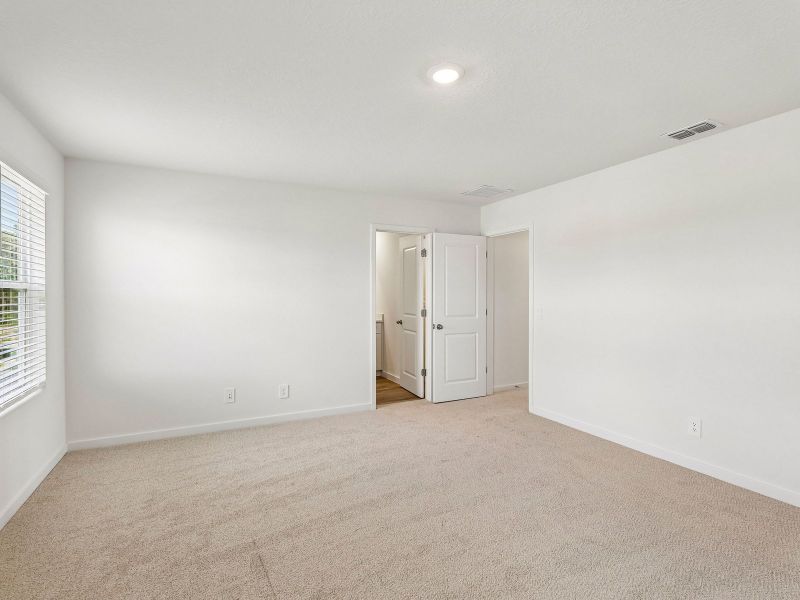 Spacious, unfurnished interior of a new home in Parkside at Shearwater, St. Johns (Image 11). Spacious, unfurnished interior of a new home in Parkside at Shearwater, St. Johns (Image 11).