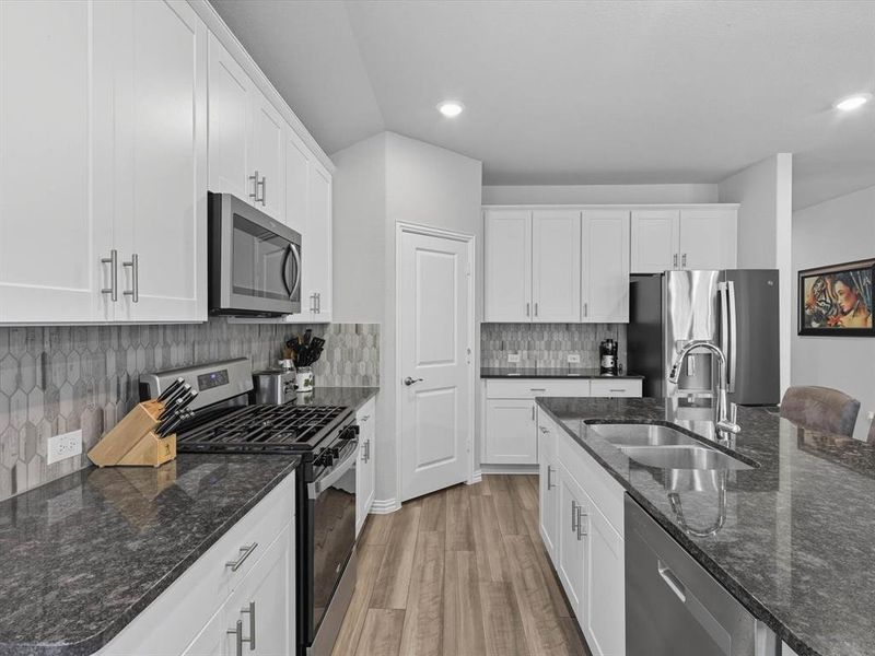 Furnished interior view inside a new home in , Denton (Image 24). Furnished interior view inside a new home in , Denton (Image 24).